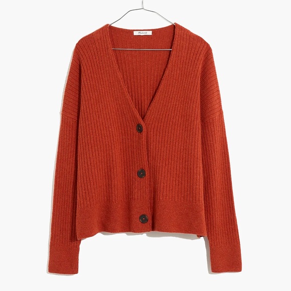 Madewell Cameron Ribbed Cardigan Sweater - Picture 3 of 3